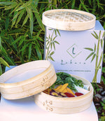 Product Display, bamboo steamer and box